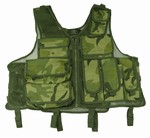 TG101C Woodland Camouflage Utility Tactical Vest