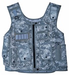 TG106A ACU Digital Camouflage Adjustable Quilted Tactical Vest